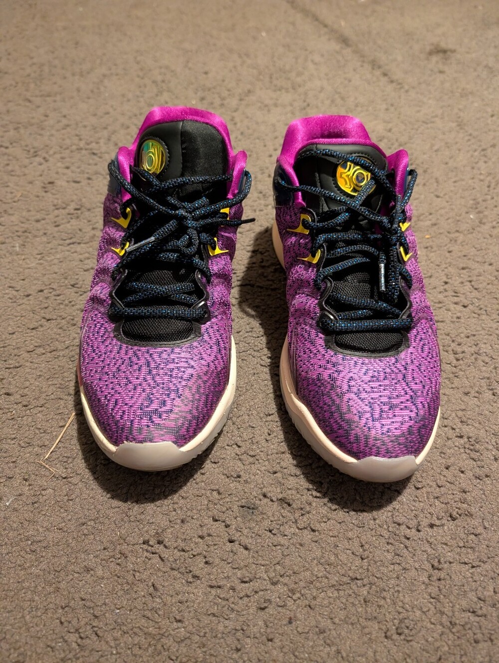 KD Purple Basketball Sneakers